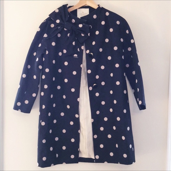 Kate Spade Polka Dot Dorothy RainCoat ♠️ - Picture 2 of 11